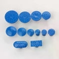 thumbnail image 3 of PDR Glue Tabs PDR Tool 18Pcs Blue Glue Gasket Auto Body Paintless Dent Repair Auxiliary Tools Fungus Suction Cup Sucker, 3 of 5