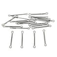 thumbnail image 1 of Almencla 20pcs Shanks Multi-Segmented Fly Tying for Bass Pike Muskie Steelhead Flies or Length 30mm, 1 of 8