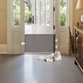 thumbnail image 4 of Retractable Dog Gate for Doorways and Stairs No Drill Pet Safety Gate Easy Install Indoor Outdoor Barrier for Dogs, 4 of 5