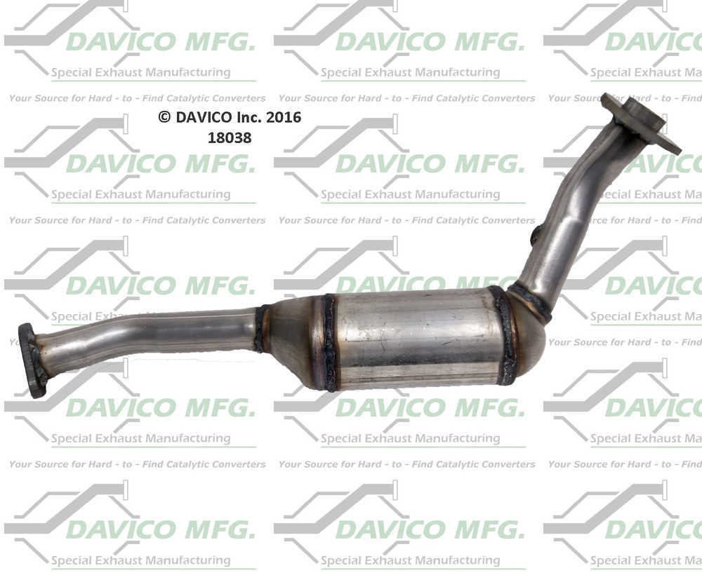 Davico Mfg 18038 Direct-Fit Catalytic Converter