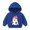 Blue, variant on Girls Hooded Sweatshirt Soft Cozy Pullover Casual Athletic Jacket Outerwear For Toddler And Outdoor Play Toddler Boy Fall Clothes