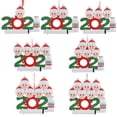 thumbnail image 2 of De Navidad 2021, Decoraciones De Vacunación Personalizadas, Artesanías De Resina, Regalo Para Amigos Y Familiares seitruly HA040057-05, 2 of 6