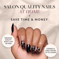 thumbnail image 2 of Set Glamnetic Love Me Not Black Heart 30 de Press On Nails, 2 of 6