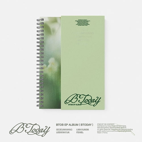 Btob Company Photobook Btob - Btoday CD Photobook Version