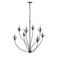 thumbnail image 3 of 12708-MB Millennium Lighting Primrose - 8 Light Chandelier-37 Inch Tall and 40.5 Inch Wide-Matte Black Finish, 3 of 6