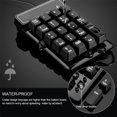 thumbnail image 3 of Seitruly Teclado numérico con cable USB, teclado numérico para computadora portátil, teclado, PC, computadora Juegos de teclado y mouse para computadora, 3 of 6