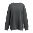 thumbnail image 5 of EGNMCR Sweat-Shirts à Capuche pour Femmes, Sweat-Shirts pour Femmes, Mode Halloween pour Femmes Imprimé Manches Amples Blouse Col Rond Pull Décontracté Chandail Women Blouse, 5 of 5