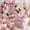 Pink, variant on Halloween Ghost Wired Edge Ribbon 2 Inch x 180 in Halloween Ghost Ribbon for Wreaths Pink for Floral Bow Making Wreath Craft DIY Party Decor