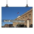thumbnail image 2 of Print: Sign At The Entrance To The Stockyards, A Historic Livestock-Market, 2 of 4