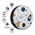thumbnail image 5 of Easygdp Cartoon Planets Wheel Sun Guard, Spare Tire Cover,Universal Trailer Suv Truck Camper Travel,Easy To Install And Remove -17 Inch, 5 of 9