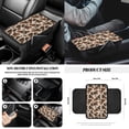 thumbnail image 6 of Renewold Car Seat Cover Full Set 14 Pack, with Steering Wheel Seat Belt Rear View Mirror Center Console Trash Can Coaster Gear Shift Knob Cover Set Universal Fit Most Vehicles, Fashion Cow Print, 6 of 7
