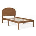 thumbnail image 3 of Mainstays Kids Twin Size Wood Platform Bed Frame, Walnut, 3 of 8