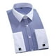thumbnail image 1 of Camisas De Vestir Con Puños Franceses Para Hombre, Manga Lar, 1 of 2