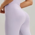 thumbnail image 3 of ClodeEU Women's High Waist Stretchy Workout Leggings with Pockets,Casual Yoga Pants Purple,Women's Plus XXL, 3 of 4