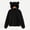 Black, variant on Pullover Sweater Plush Cat Ear Long Sleeve Women's Pullover Pajama Top Soft Fleece Pocket Cozy Home Lounge Sleepwear Cute Novelty Top Plush Loungewear