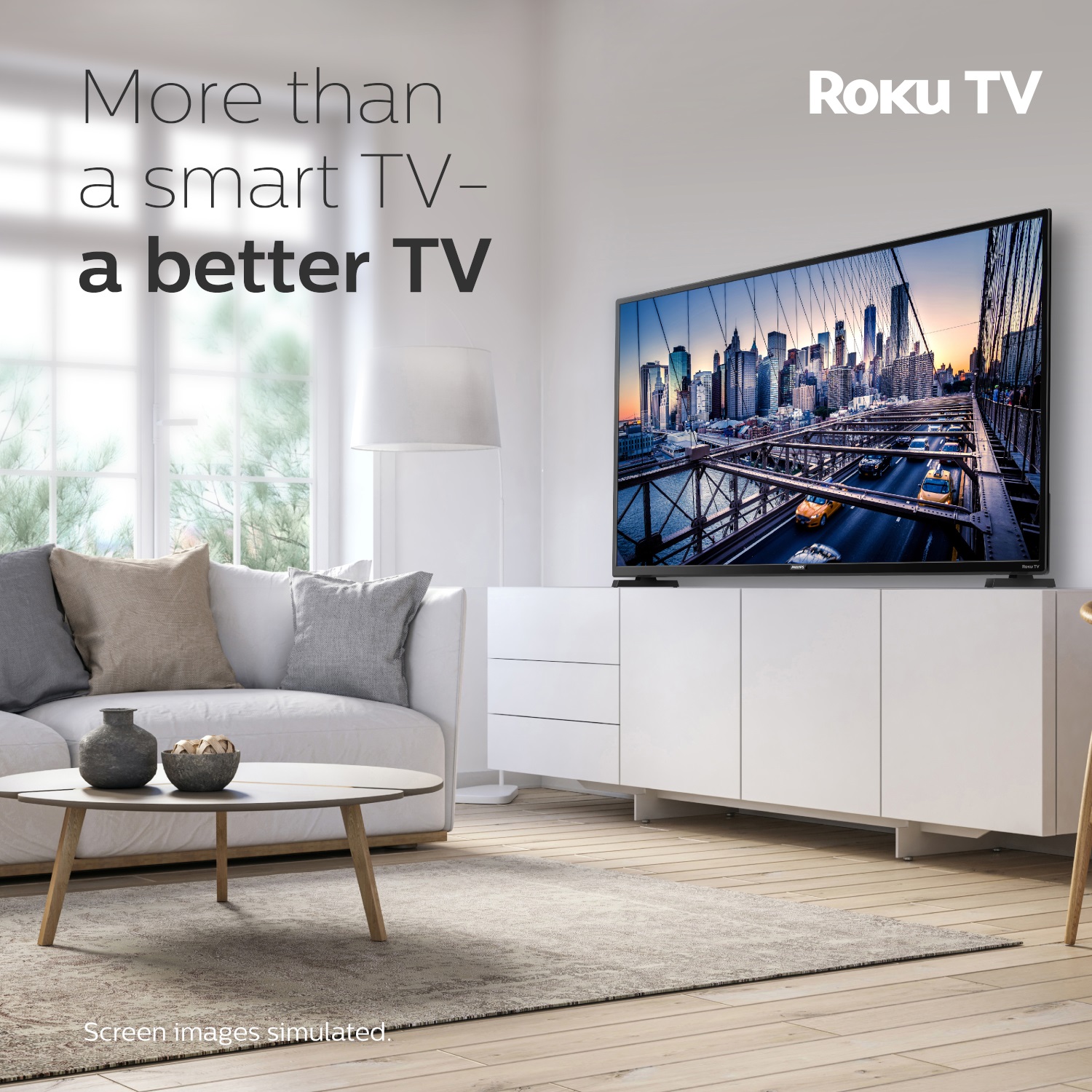 Philips 50" Class 4K Ultra HD (2160p) Roku Smart LED TV (50PFL4756/F7 W) - image 5 of 19