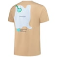 thumbnail image 3 of Men's-Breezy Golf  Gold THE PLAYERS Just an Easy Par 3 T-Shirt, 3 of 3