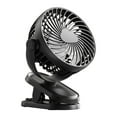 thumbnail image 1 of Quiet Cooling Clip Desktop Stroller Fan for Outdoor Travel (Dark Blue), 1 of 8
