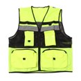 thumbnail image 2 of Reflective Vest, Mesh Reflective Waistcoat L Size Dual Pocket  for Cyclists, 2 of 8