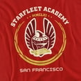 thumbnail image 2 of Star Trek Men's Academy Heraldry T-shirt Large Red, 2 of 7