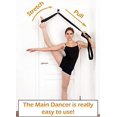 thumbnail image 4 of Banda elástica para piernas, para mejorar el estiramiento de piernas, fácil de instalar en la puerta, equipo perfecto para el hogar para ballet, danza y ejercicio de gimnasia, flexibilidad, correa de estiramiento, bandas para estirar pies Ormromra CZYD-ZC76-1, 4 of 5