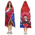 Beyblade Burst Wearable Flannel Blanket Hoodie Cloak Hooded Blanket 50