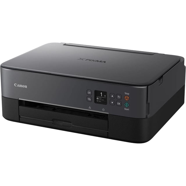 Impresora Canon TS5320 inalámbrica Todo en uno, escáner, copiadora con AirPrint, Negro
