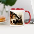 thumbnail image 3 of CafePress - Jack Russell Terrier Puppy Chewing Stick Mug - 11 oz Ceramic Mug - Novelty Coffee Tea Cup, 3 of 4