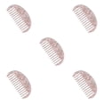 thumbnail image 3 of Peine de pelo semicircular elegante y retro Vogacara químico para peinado de inspiración vintage tipo 2 NO2, 3 of 6