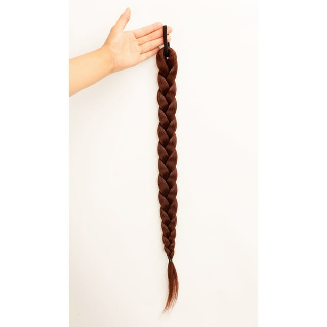Fiudx Extensamente Cola de Caballo, Energizado Cabello Sintético Suave Natural, Cola de Caballo Enrevesada Instantánea, Base Segura y Fácil de Usar, Uso Diario para Fiestas, Mujeres con Estilo, Moda