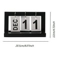 Cyber of Monday USUPDD Desk Calendar 20242025 Style Perpetual Calendar DIY Calendar Crafts