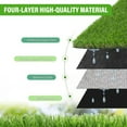 thumbnail image 4 of Goasis Lawn Extra Thick Artificial Grass Turf Indoor Outdoor Synthetic Grass Rug, 12' x 39', Green, 4 of 7