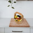 thumbnail image 2 of 1pc Root Carving Fruit Basket Fruit Bowl Living Room Fruit Plate (Random Shape), 2 of 9