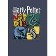 thumbnail image 2 of Harry Potter Boys' Hogwarts Houses Vintage Collage Graphic Tee,, 2 of 3