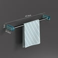 thumbnail image 1 of Practical Towel Organizer Rack Free-Perforation Wall Mounted for Bathroom Kitchen Accessories, 1 of 2