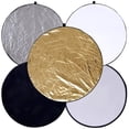 thumbnail image 2 of Panel Reflector Reflectores 60 Cm/80 Cm 5 en 1 Plegable para Fotografía, 2 of 9