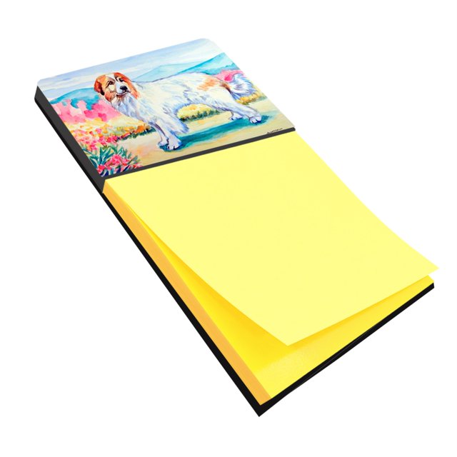 "Caroline's Treasures 7130SN Great Pyrenees Soporte para notas adhesivas recargables o dispensador de notas post-impresión, 3.25 por 5.5", Multicolor " Caroline's Treasures 7130SN
