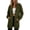 Green, variant on QIYAGBSA Hoodies for Women Zip Up Longline Hooded Sweatshirt with Front Pockets Casual Fall Winter Outerwear (Gray, S)