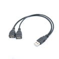 thumbnail image 6 of Multipurpose USB Splitter Y Cable Dual Double USB Port Extender for Computer, 6 of 9