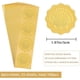 thumbnail image 2 of Pegatinas de conchas marinas de 2 pulgadas, sellos decorativos de lámina dorada, 100 unidades, sellos con relieve de conchas marinas, etiquetas adhesivas., 2 of 9