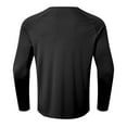 thumbnail image 3 of Men's Performance Sports T Shirt Soft Sun Wicking Athletic Workout Running Training Fitness Shirt Mens Basic Tee Shirts Summer Classic T-Shirts, 3 of 4