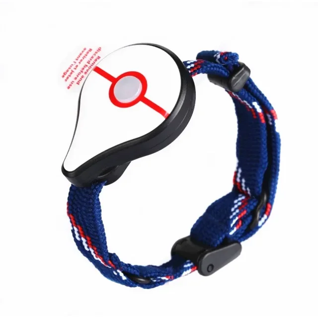 Bracelet Intelligent auto-Attraper pour Pokemon Go Plus Compatible Bluetooth Automatique Capture Lutins Bracelet Support Android et IOS Blanc
