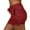 Burgundy, variant on Wyobmus Womens Workout Gym Shorts Casual Drawstring Elastic Waist Biker Short Summer Solid Color Polyester Active Short With Pockets Gray