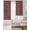 Reddish Brown, variant on Grey Boho Black Out Curtains 54 Inch Long, Short Curtains for Small Window, Vintage Ethnic Tribe Abstract Art Floral Room Darkening Farmhouse Window Curtains for Kitchen Bedroom 42"x54" 2 Panels
