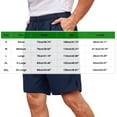 thumbnail image 4 of LONKITO Summer Mens Shorts Elastic Waist Lightweight Athletic Shorts with Pockets for Casual Home Beach Running, 7 Inseam, Size M, 4 of 7