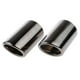 thumbnail image 1 of 2 Piezas de Escape de Metal para Coche, Punta de Tubo de Cola, Silenciador de Cola Silenciador de cola Exhuast, 1 of 6