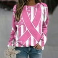 thumbnail image 1 of EQWLJWE Hauts d'Entraînement à Manches Longues pour Femmes Hauts Décontractés à Manches Longues Col Rond Chemises Amples Blouse Imprimé Graphique de la Saint-Valentin Chandail en Molleton Vêtements d'Automne pour Femmes, 1 of 5