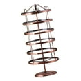 thumbnail image 4 of Rotating 6 Layers Studs Ears Display Stand Jewelry Hanging Rack 288-Hole, 4 of 9