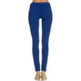 thumbnail image 3 of Stretch Skinny Knit Jegging Pants (Royal Blue), 3 of 6