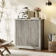 thumbnail image 4 of Buffet sideboard gabinete: moderno accent almacenamiento consola con fluted doors & adjustable estantes para dining room, sala de estar & hallway, 4 of 8